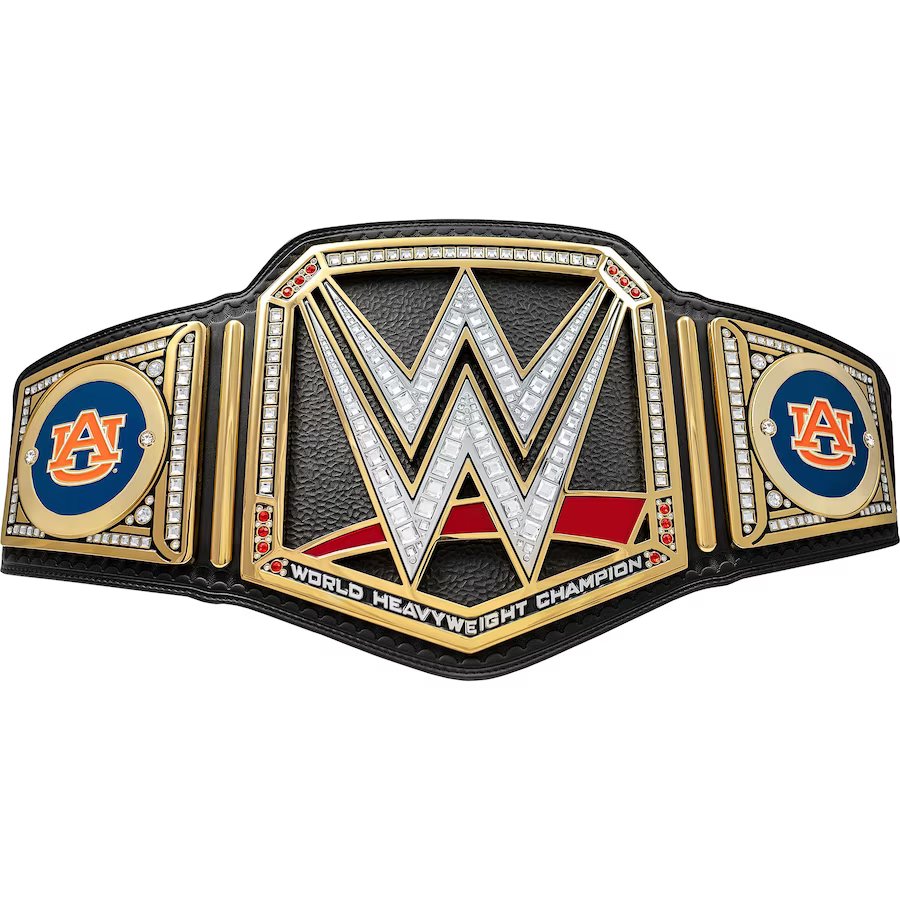 WWE Auburn Tigers Championship Belt