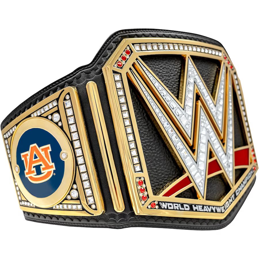 WWE Auburn Tigers Championship Belt