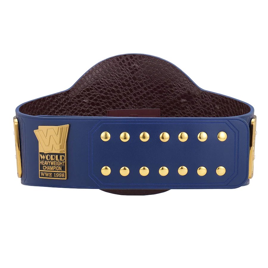 Blue WWE Big Eagle Championship Belt