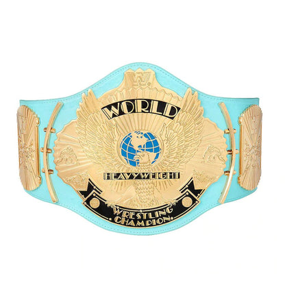 Blue WWE Winged Eagle Championship Belt
