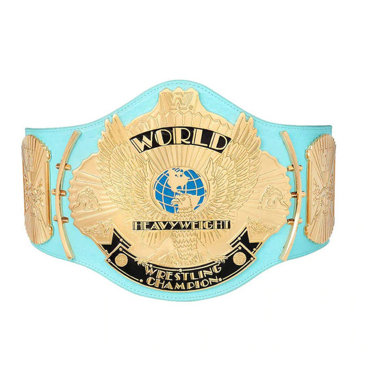 Blue WWE Winged Eagle Championship Belt