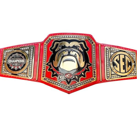 Georgia Bulldog National Championship Belt