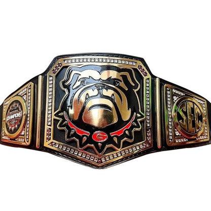 Georgia Bulldog National Custom Championship Belt