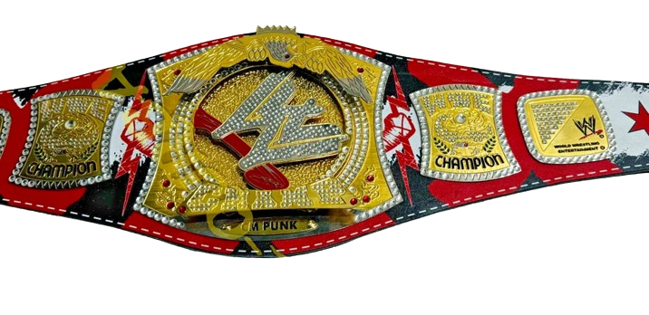 CM Punk WWE Spinner Championship Belt