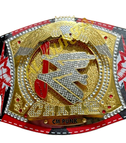 CM Punk WWE Spinner Championship Belt