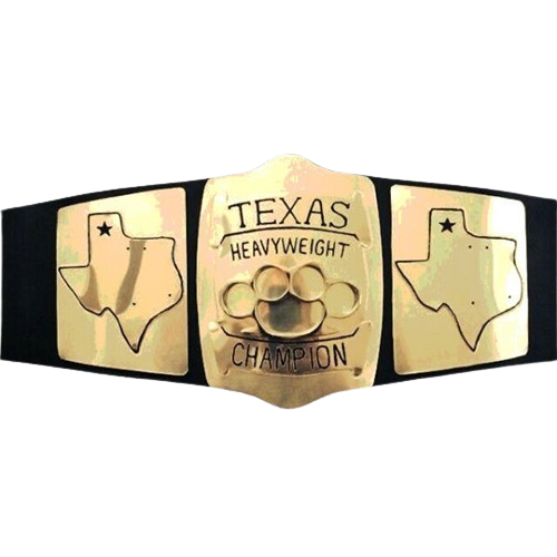 NWA Texas Brass Knuckles Belt