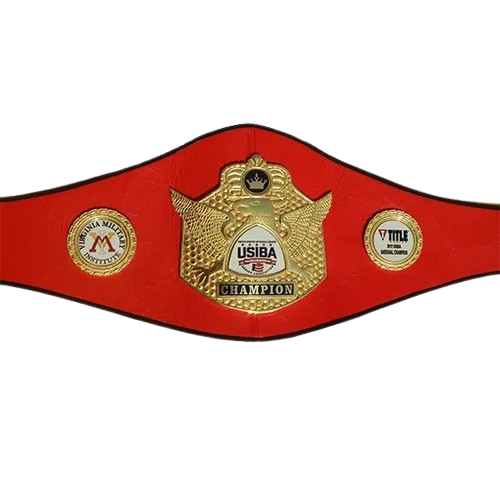 VMI Boxing Championship Leather Belt