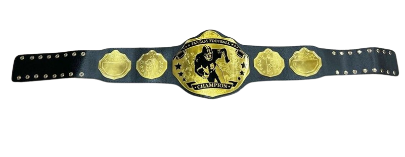 Fantasy Football Championship Leather Belt
