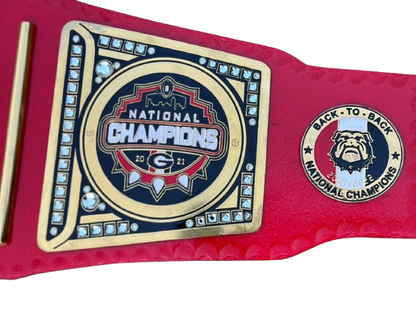 Georgia Bulldog NFL Championship Belt