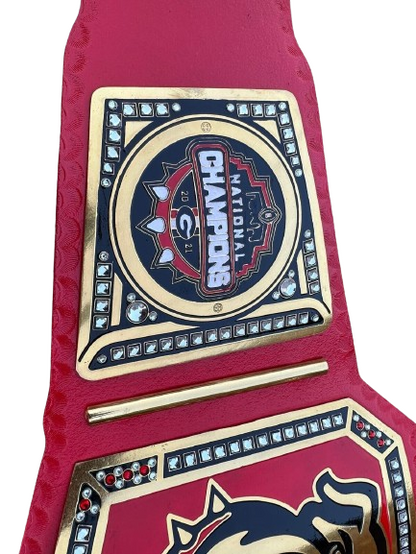 Georgia Bulldog NFL Championship Belt