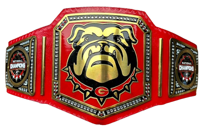 Georgia Bulldog NFL Championship Belt