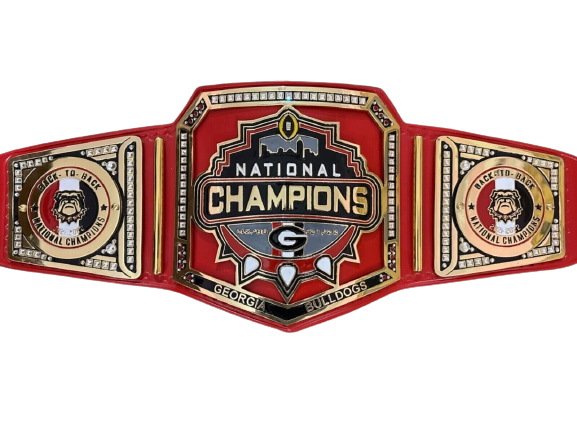 Georgia Bulldogs NFL Championship Belt