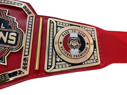 Georgia Bulldogs NFL Championship Belt