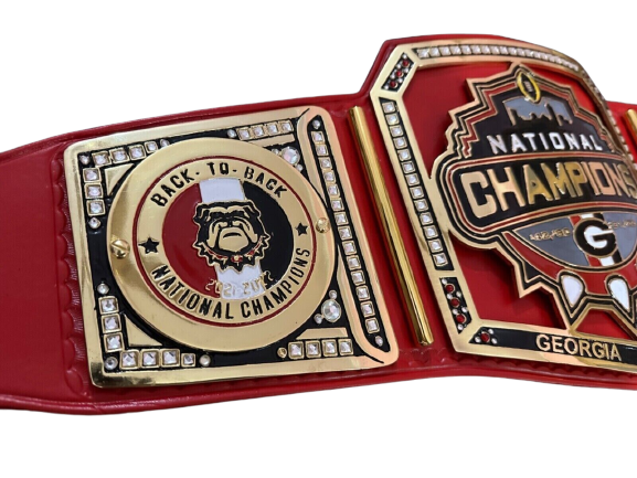Georgia Bulldogs NFL Championship Belt
