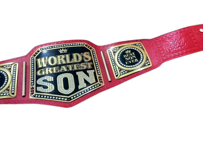 World Greatest Son Wrestling Belt