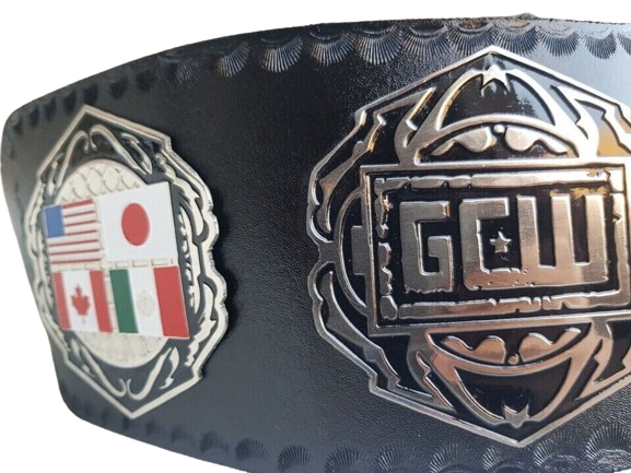 GCW World Championship Leather Belt