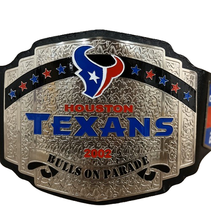 NFL Houston Texas Championship Belt