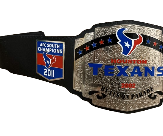 NFL Houston Texas Championship Belt