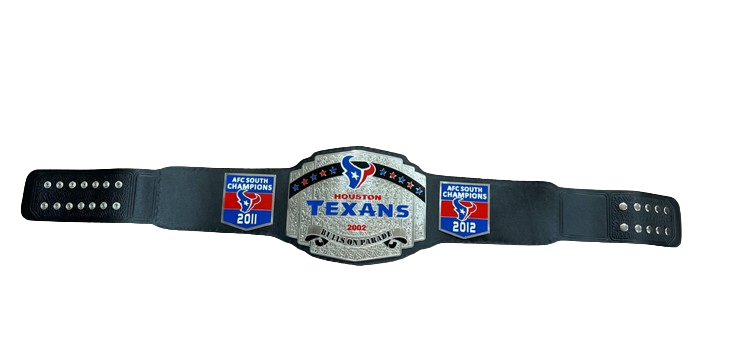 NFL Houston Texas Championship Belt