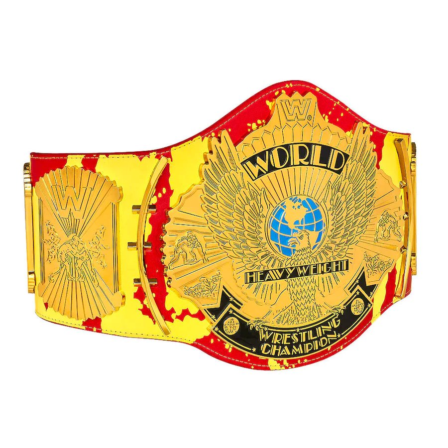 Hulk Hogan WWF Championship Belt