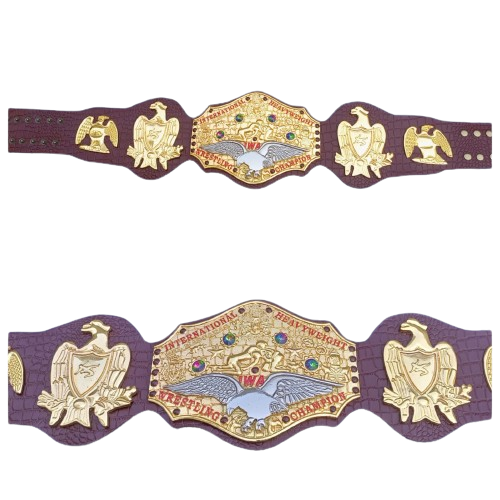 IWA Mil Mascaras Wrestling Belt