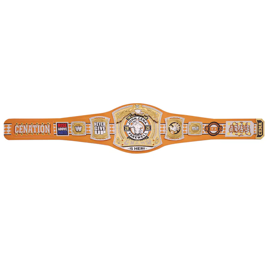 John Cena WWE Spinner Championship Belt