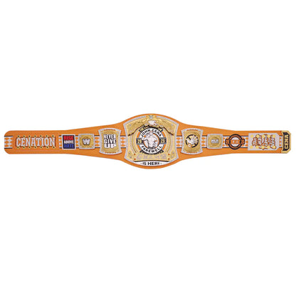 John Cena WWE Spinner Championship Belt