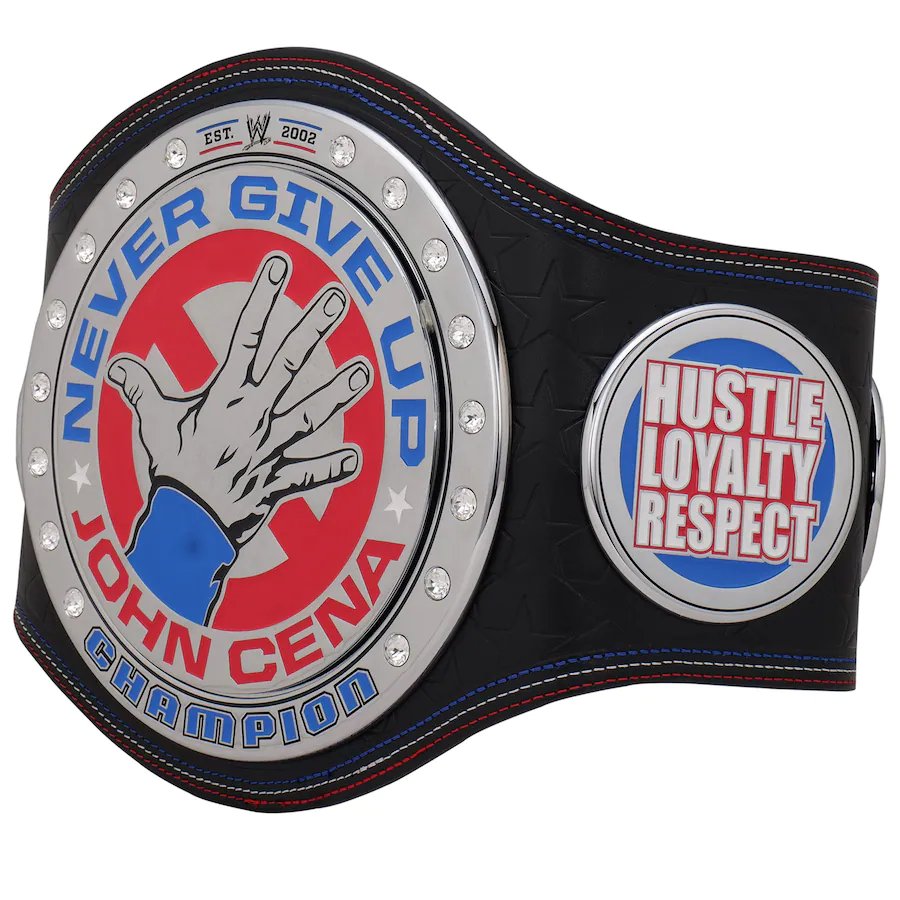John Cena WWE Legacy Spinner Belt