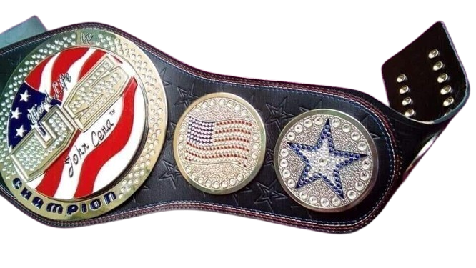 John Cena WWE US Spinner Belt