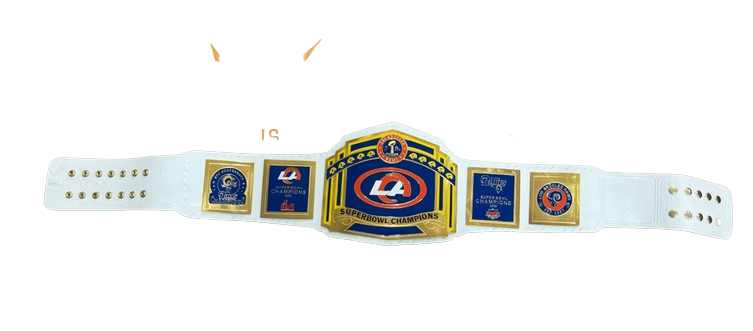 Los Angeles Rams NFL Championship Belt