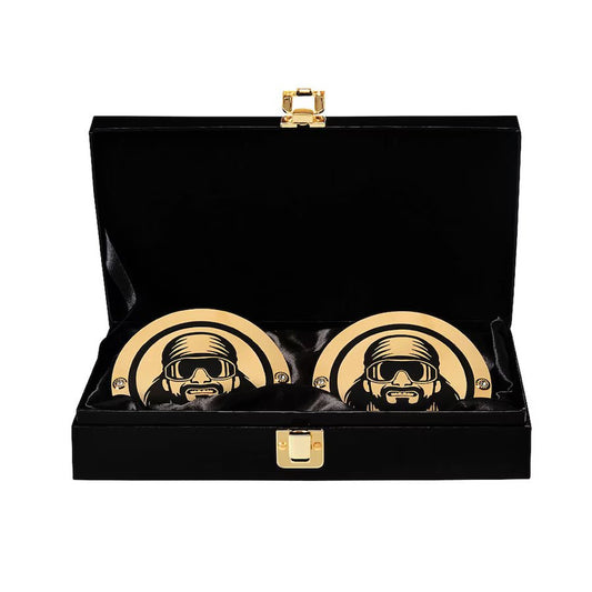 Macho Man WWF Championship Side Plates