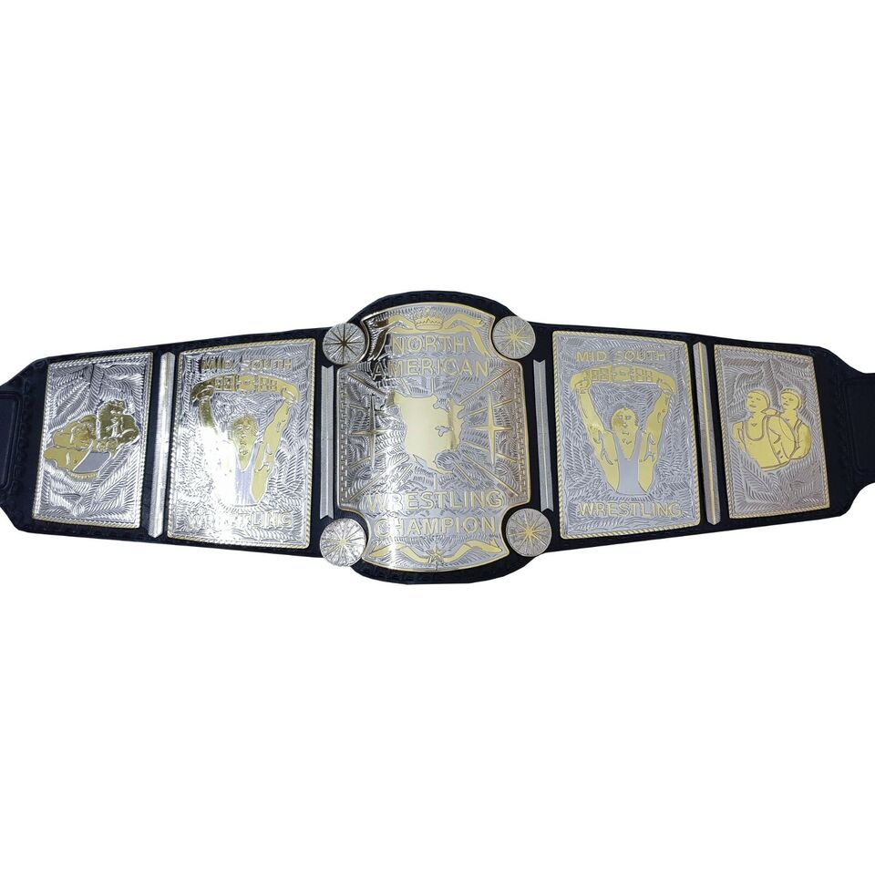 Mid South Wrestling Heavyweight Belt