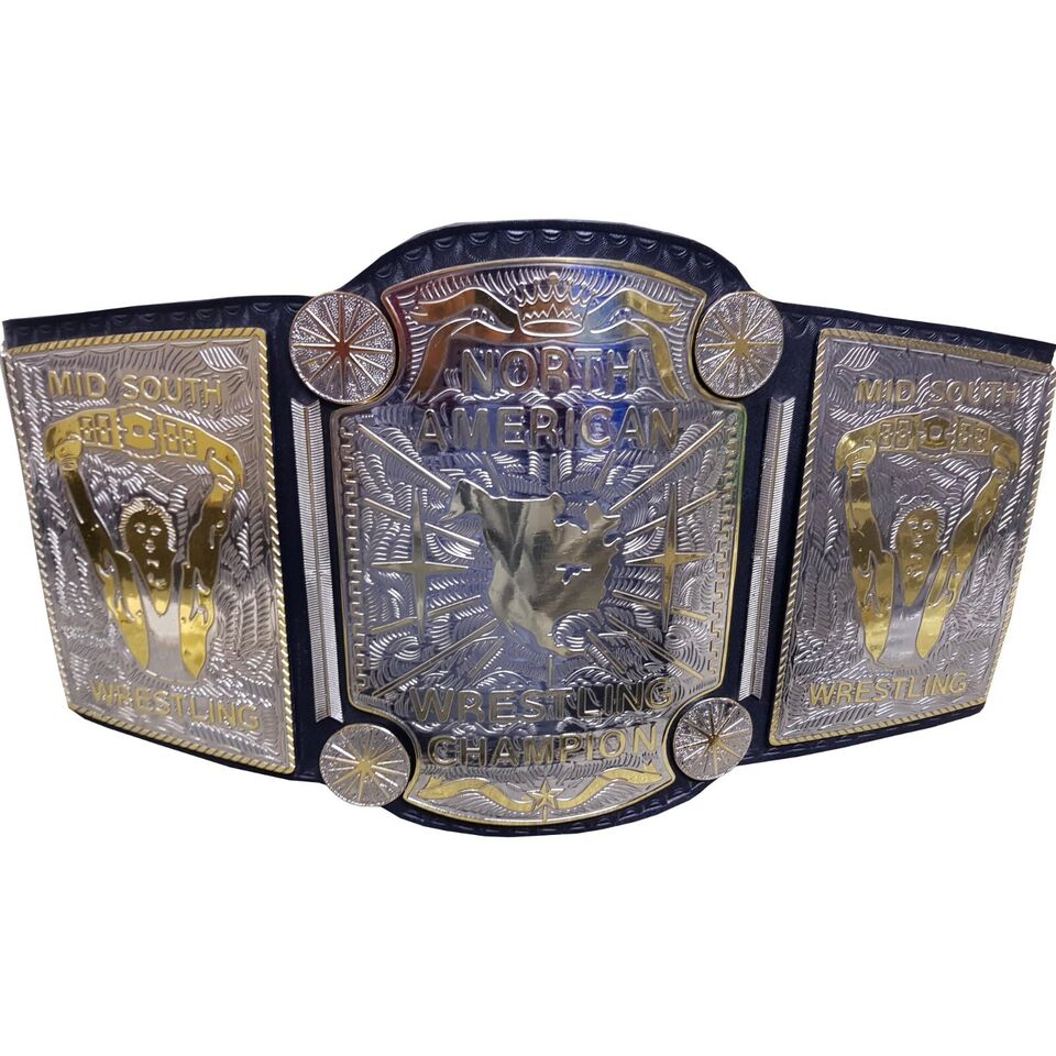 Mid South Wrestling Heavyweight Belt
