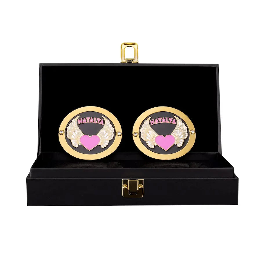 Natalya WWE Women's Championship Plates