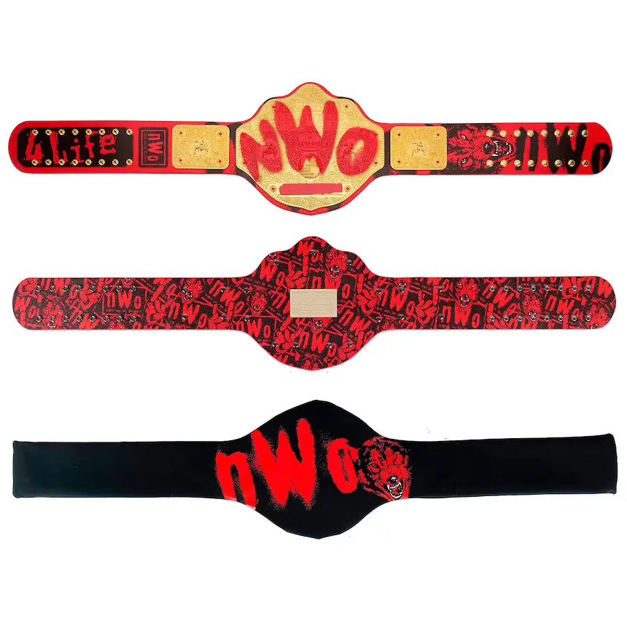 nWo Wolfpac Replica Championship Belt