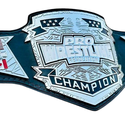 Pro Wrestling Championship Leather Belt