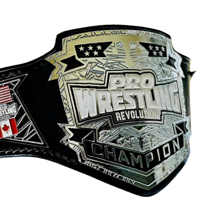 Pro Wrestling Championship Leather Belt
