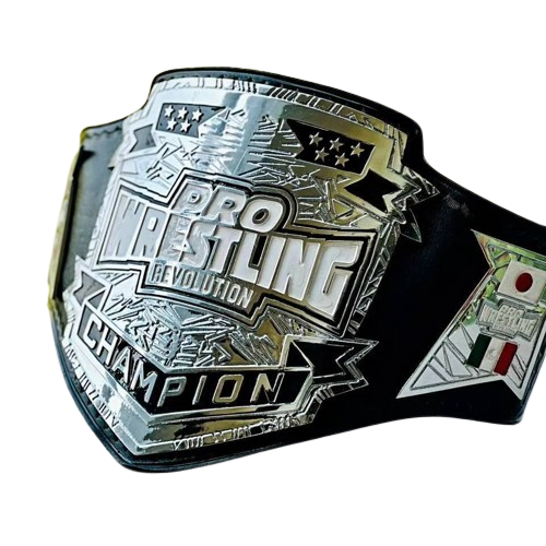 Pro Wrestling Championship Leather Belt