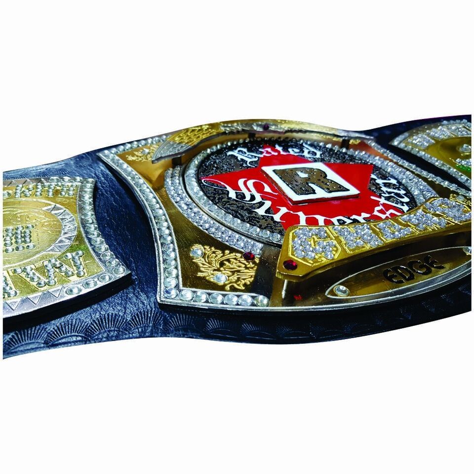 Edge WWE R Rated Championship Belt