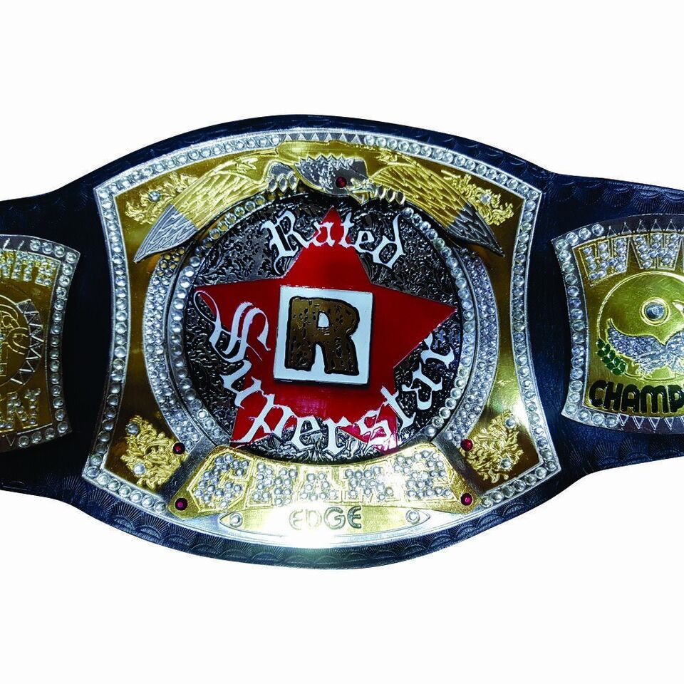 Edge WWE R Rated Championship Belt