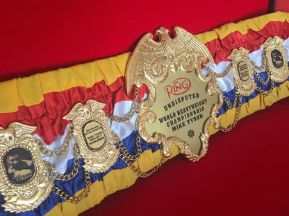 Ring Magazine Boxing Championship Belt