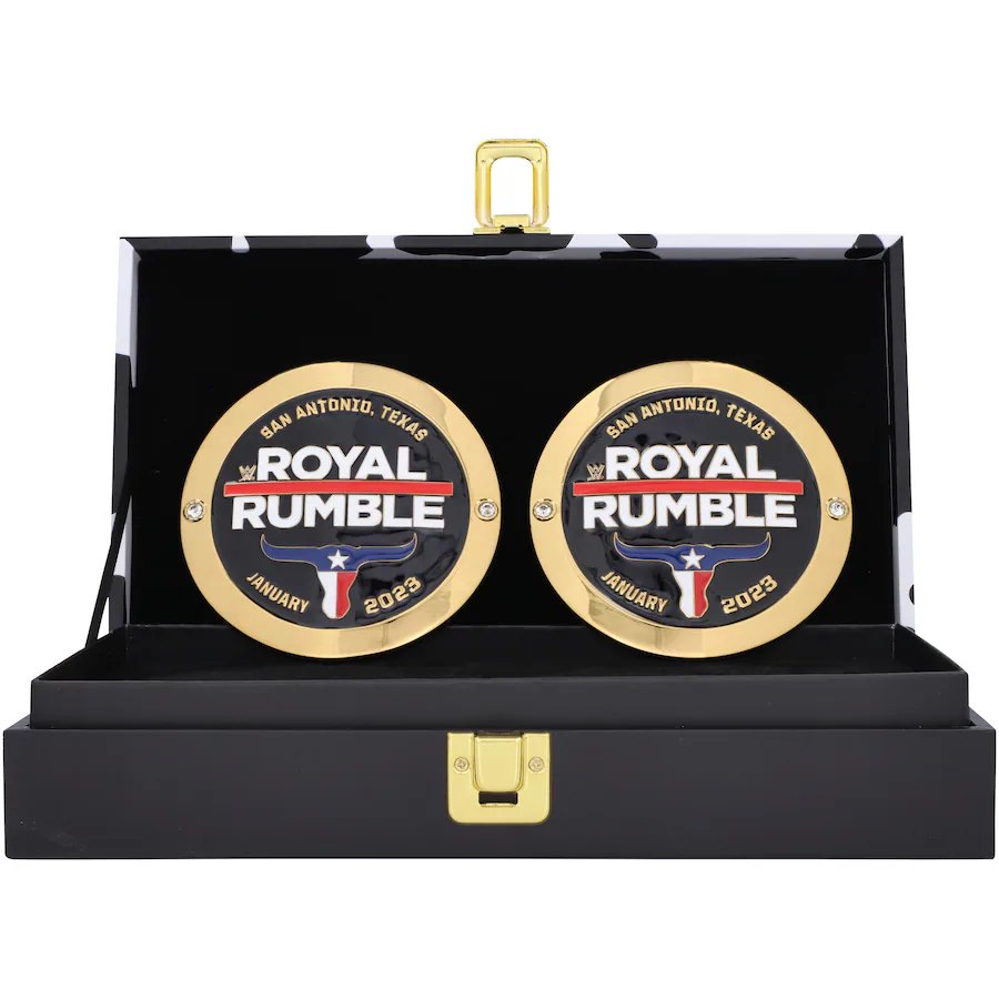 Royal Rumble 2023 Commemorative Belt Box