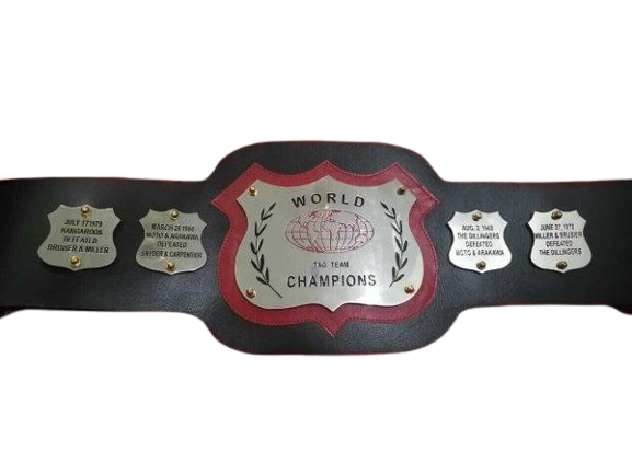 NWA World Tag Team Championship Belt
