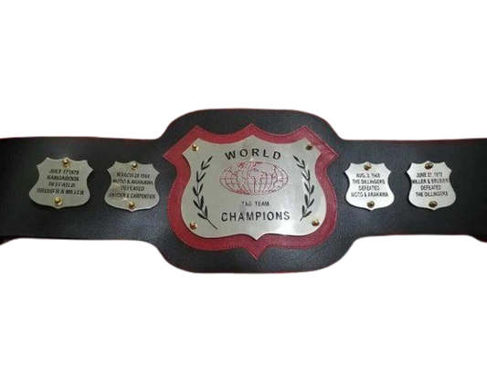 NWA World Tag Team Championship Belt