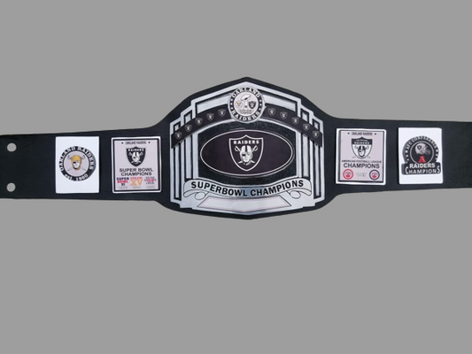 NFL Raiders Championship Replica Belt