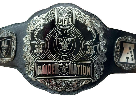 Las Vegas Raiders NFL Super Bowl Belt