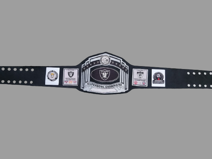 NFL Raiders Championship Replica Belt