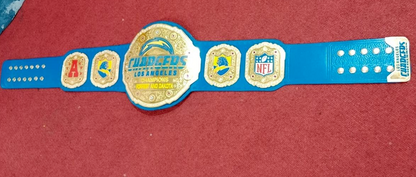 Los Angeles Chargers NFL Championship Belt