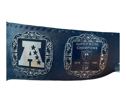 Las Vegas Raiders NFL Championship Belt