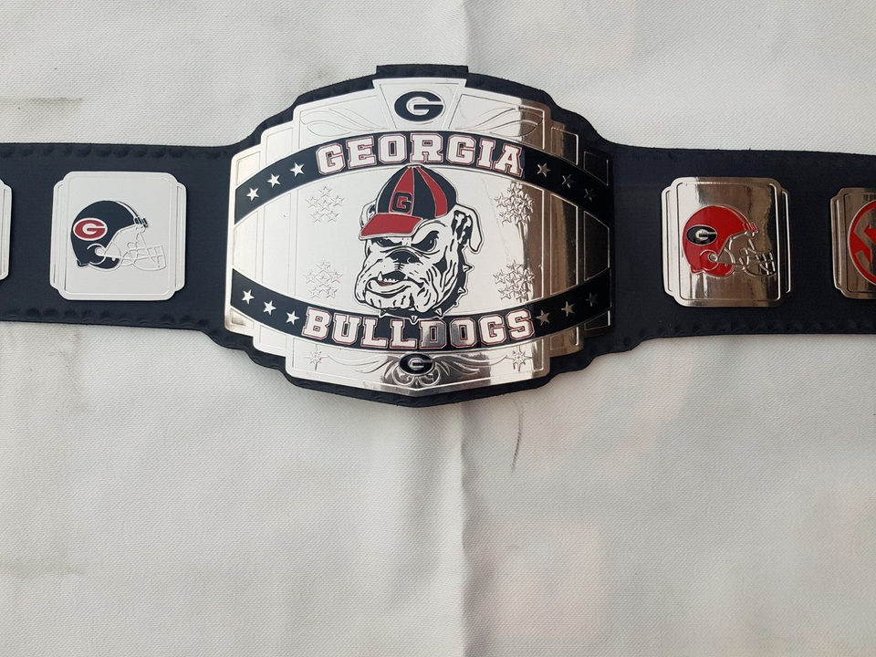 Georgia Bulldogs Custom Championship Belt